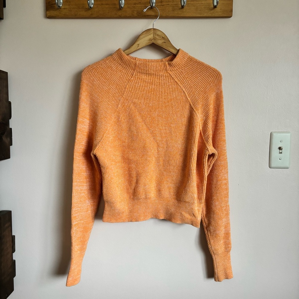 Free People Too Good Orange Sweater